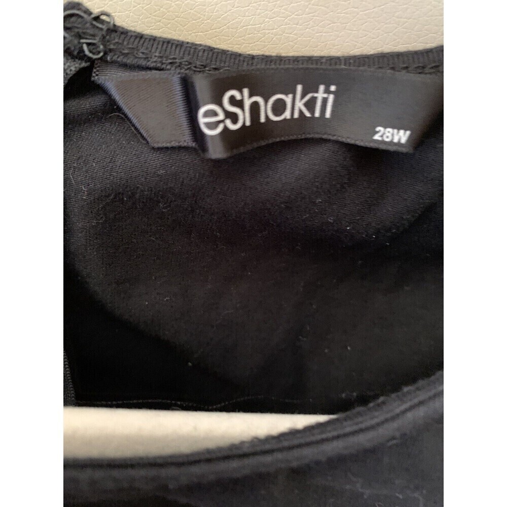 Eshakti Plus Size 28w Colorblock Sunflower Print … - image 4